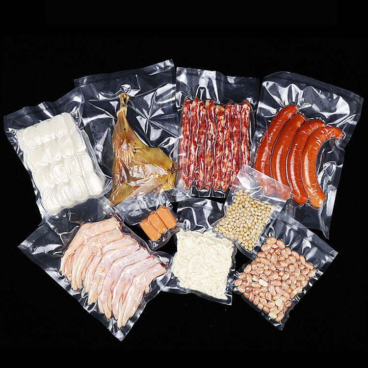 Sac d'emballage de conservation d'étanchéité alimentaire sous vide PA