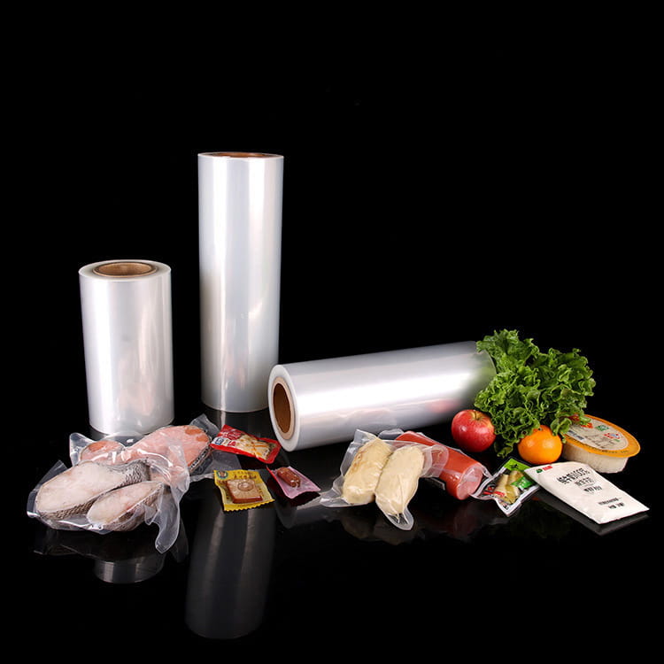 Film plastique congelé co-extrudé multicouche hautement transparent à haute barrière