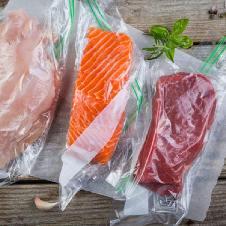 Rouleau de sac de scellage sous vide robuste et anti-crevaison à 7 couches